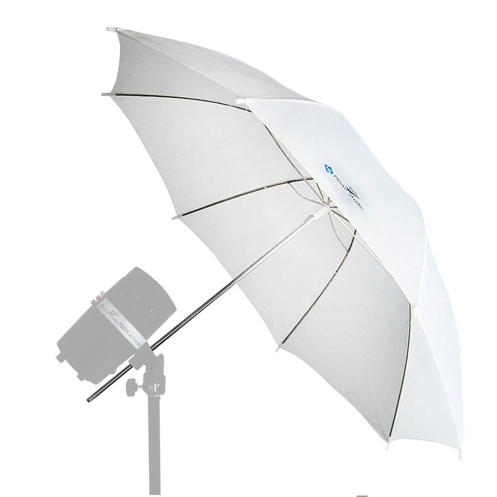 Sombrilla Blanca 83cms Traslucida para Estudio Iluminación img #2
