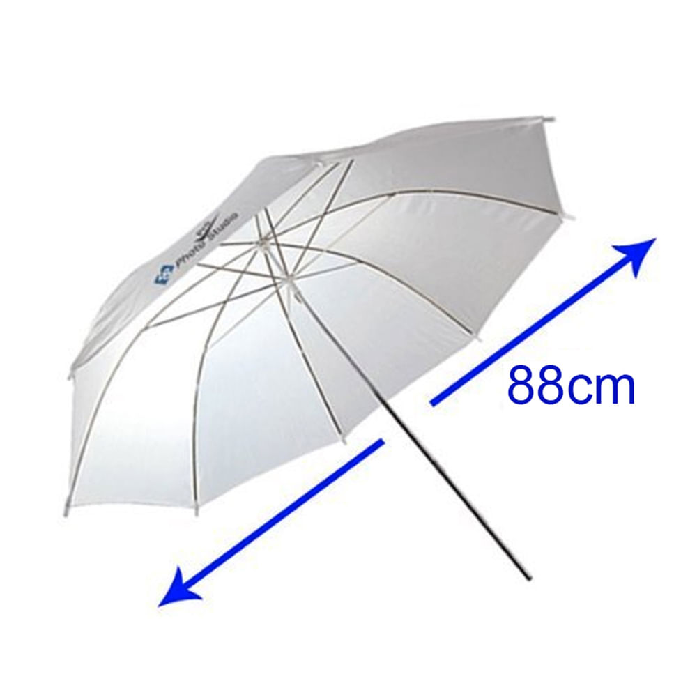 Sombrilla Blanca 83cms Traslucida para Estudio Iluminación img #3