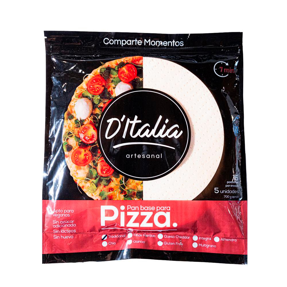 BASE PIZZA TRADICIONAL D ITALIA 700  gr img #1