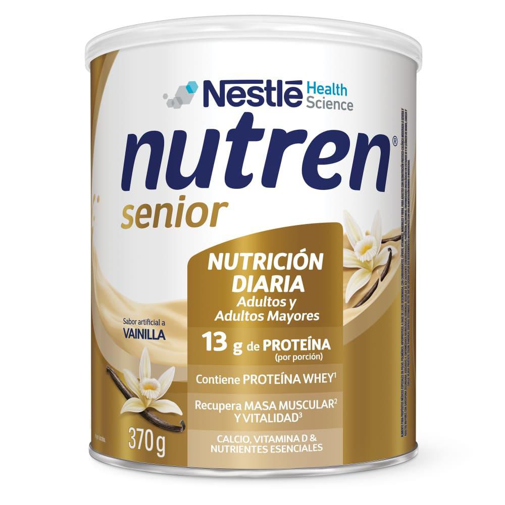 Complemento nutricional NESTLÉ HEALTH SCIENCE NUTREN senior vainilla en polvo (370  gr) img #2