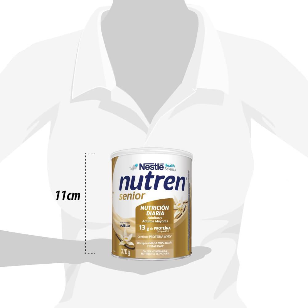 Complemento nutricional NESTLÉ HEALTH SCIENCE NUTREN senior vainilla en polvo (370  gr) img #6