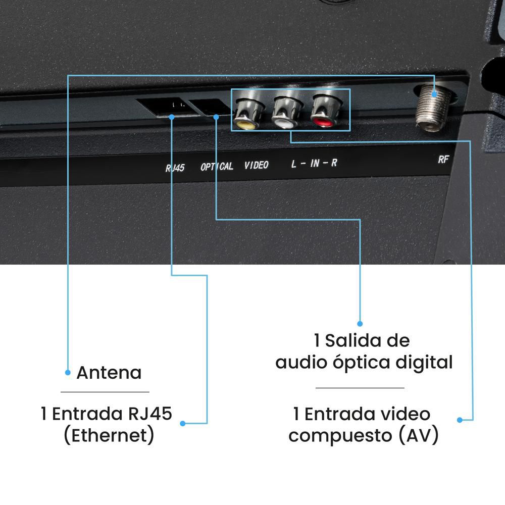 Televisor CHALLENGER 43 pulgadas LED Fhd Smart TV 43HW img #8