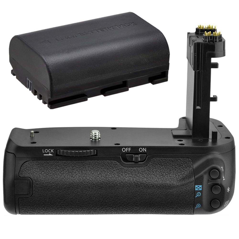 Grip de Batería y Batería LP-E6 260mAh para Canon 7d Mark II img #1