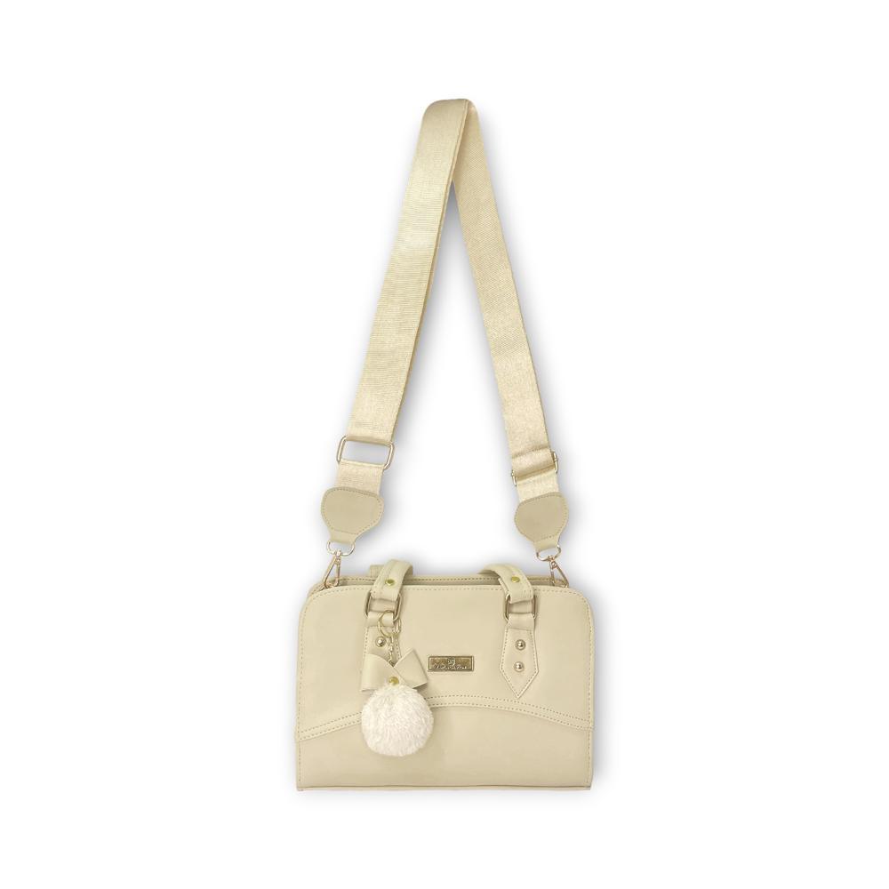 Bolso Cartera De Dama Mujer Karla Chacon Ref June Beige img #1