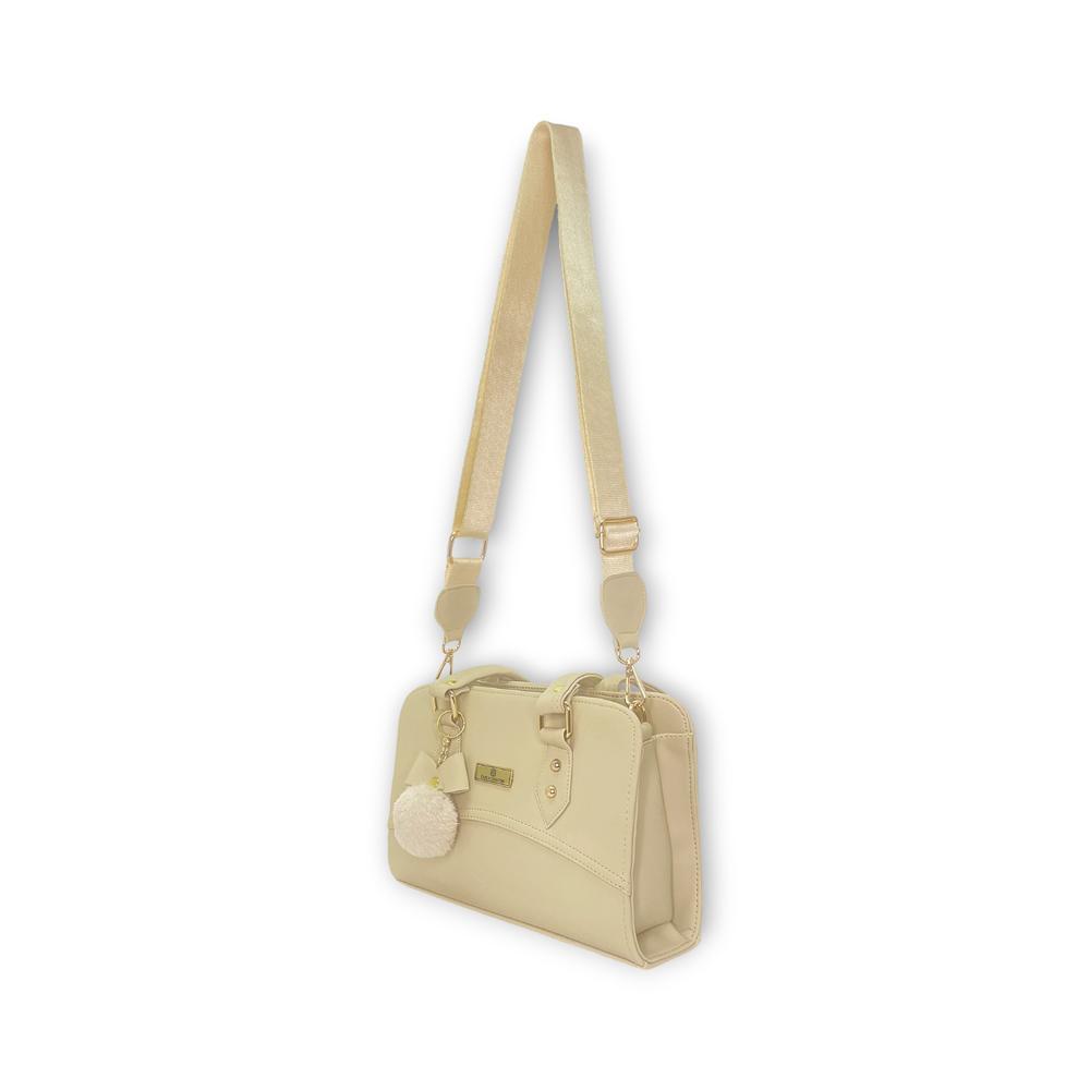 Bolso Cartera De Dama Mujer Karla Chacon Ref June Beige img #2