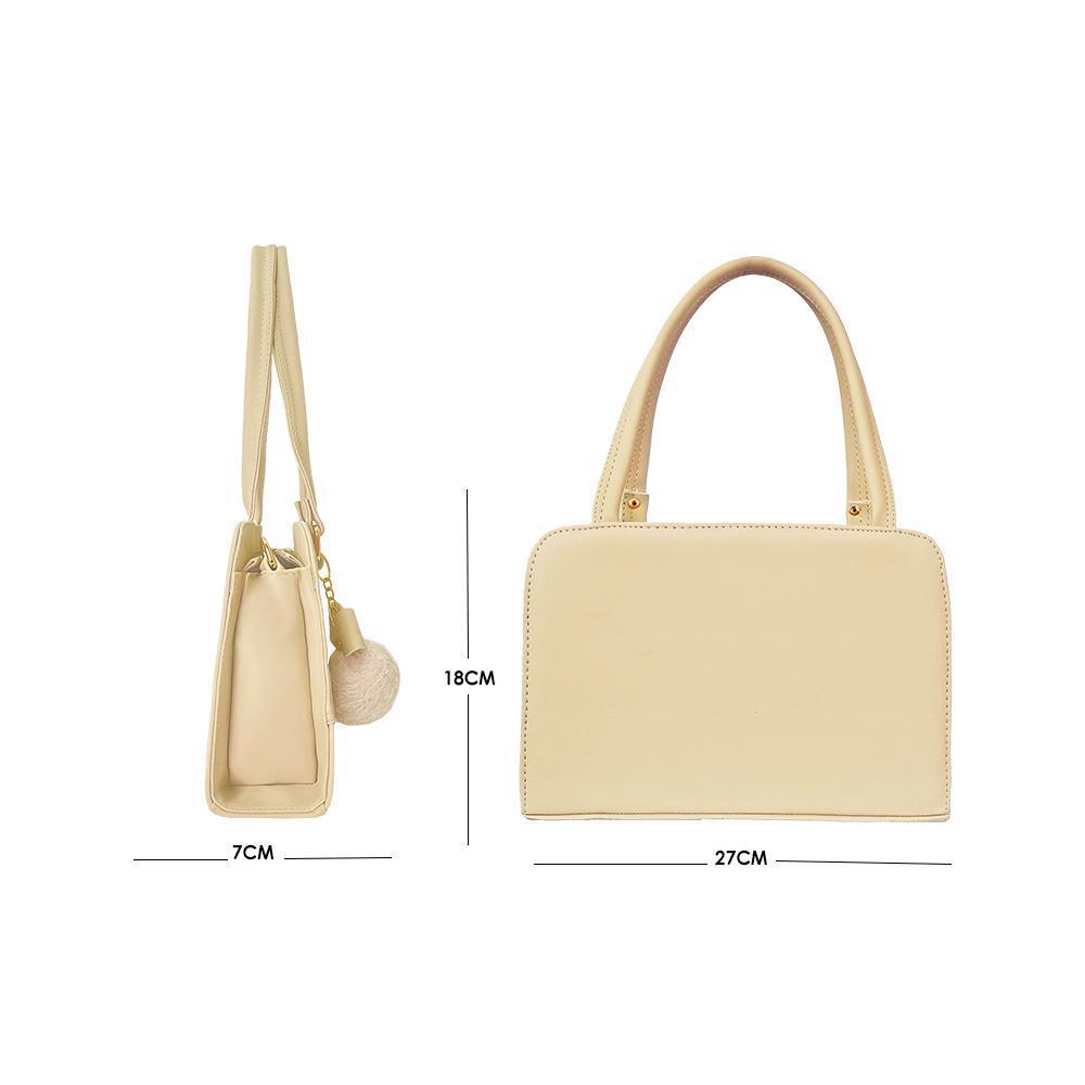Bolso Cartera De Dama Mujer Karla Chacon Ref June Beige img #5