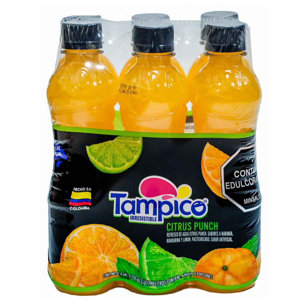 Refresco TAMPICO punch naranja (1980  ml) img #1