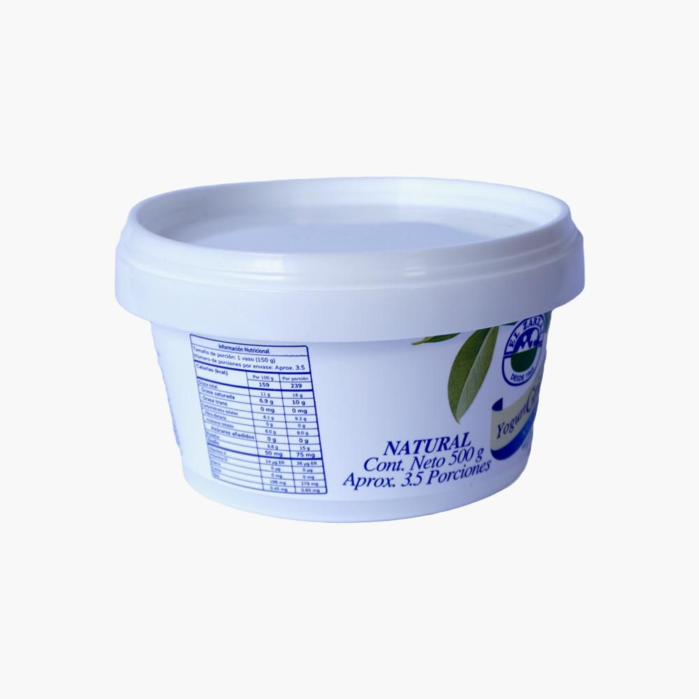 Yogurt EL ZARZAL GRIEGO NATURAL (480  ml) img #2