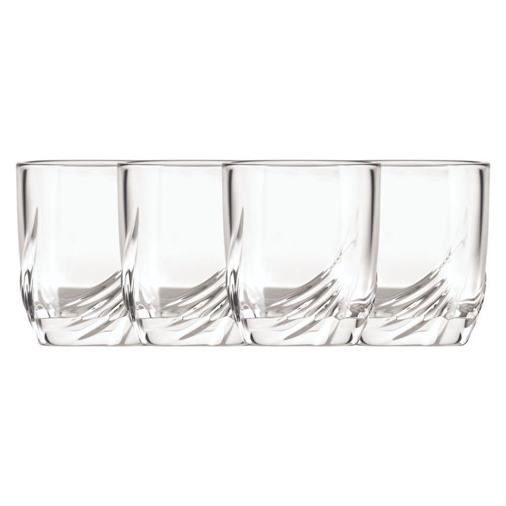 Set x4 Vaso Strauss Rocks CRISTAR 0357CL4ANIV26 img #2