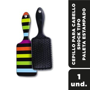Cepillo de cabello SHOCK plástico (1 und)