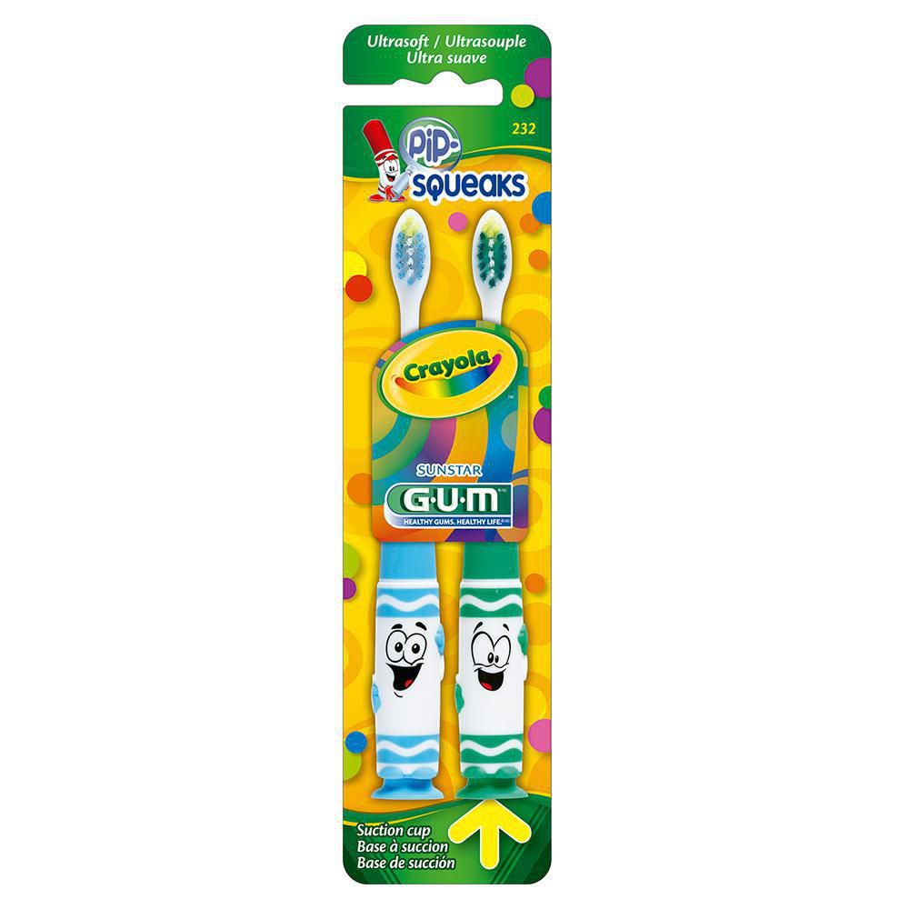Cepillo de dientes GUM niño Pip Squeaks (2  und) img #1