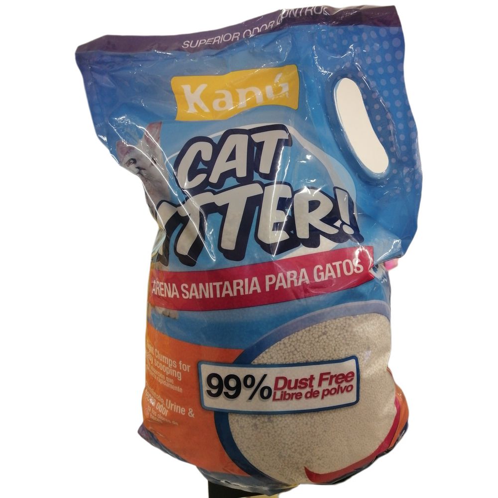 Arena para gatos KANU libre de polvo (4500  gr) img #1