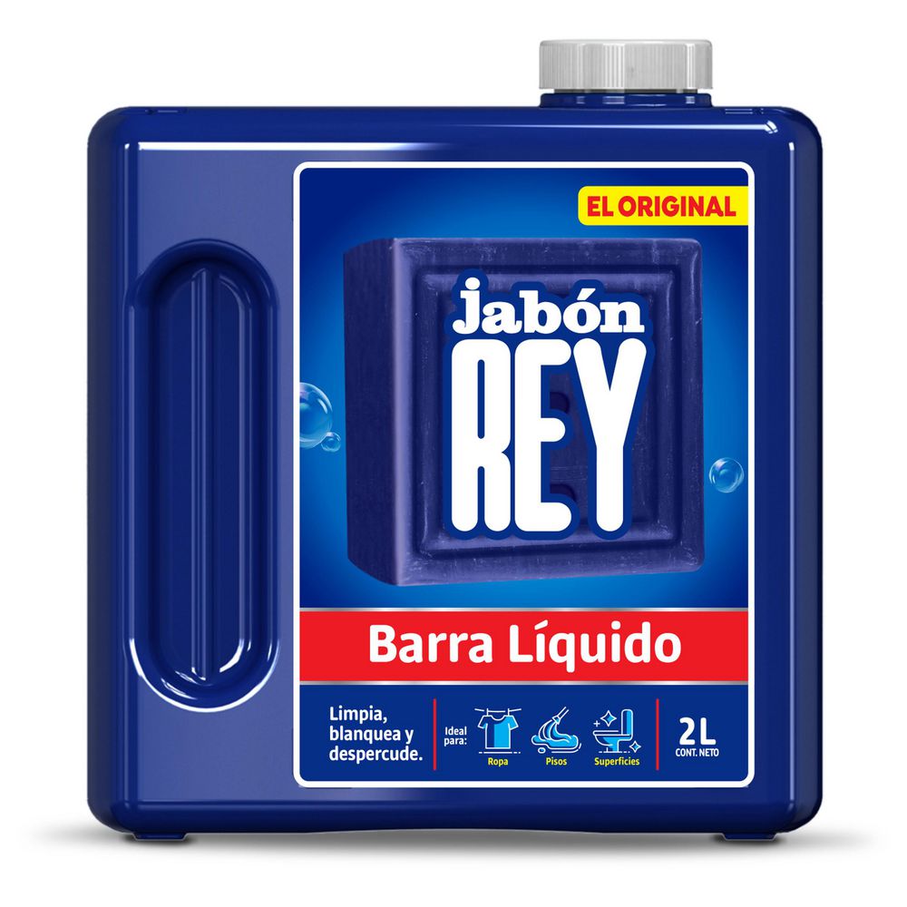 Jabón de barra REY líquido original (2  lt) img #1