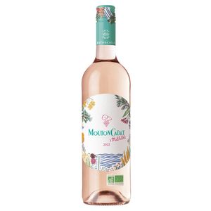 Vino rosado MOUTON CADET cadet le rose organic Merlot (750 ml)