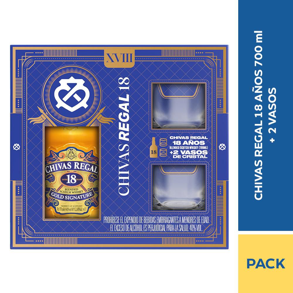 Whisky CHIVAS REGAL 18 ANOS BLENDED SCOTCH 700ML V  (700  ml) img #1