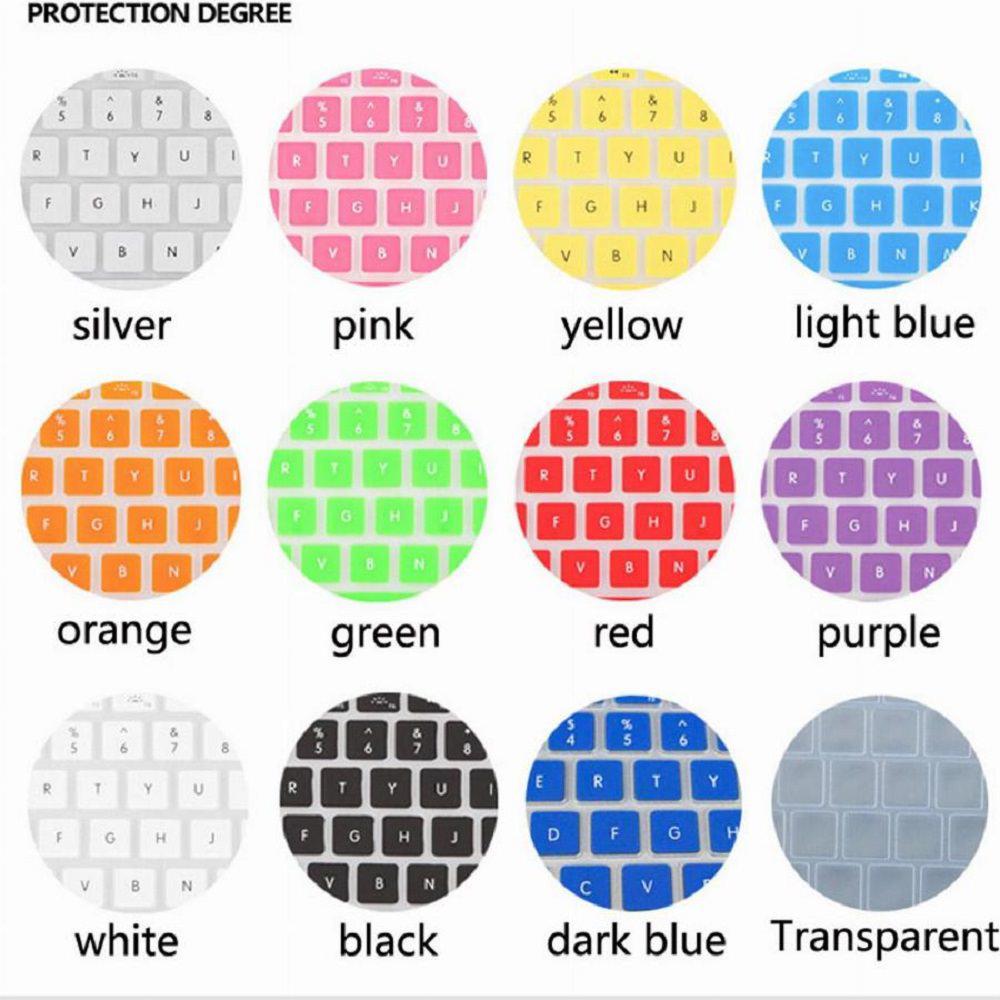 Protector De Teclado Macbook Air - Pro 13 Español Fucsia img #4