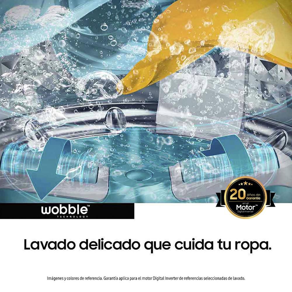 Lavadora SAMSUNG Carga Superior 15 kg (33 lb) WA15T5260B img #2