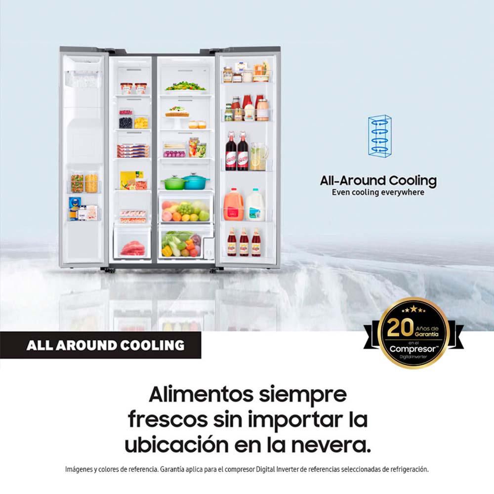 Nevecón SAMSUNG Side By Side 793 Lts  RS28A5000B1 Gris Oscuro img #6