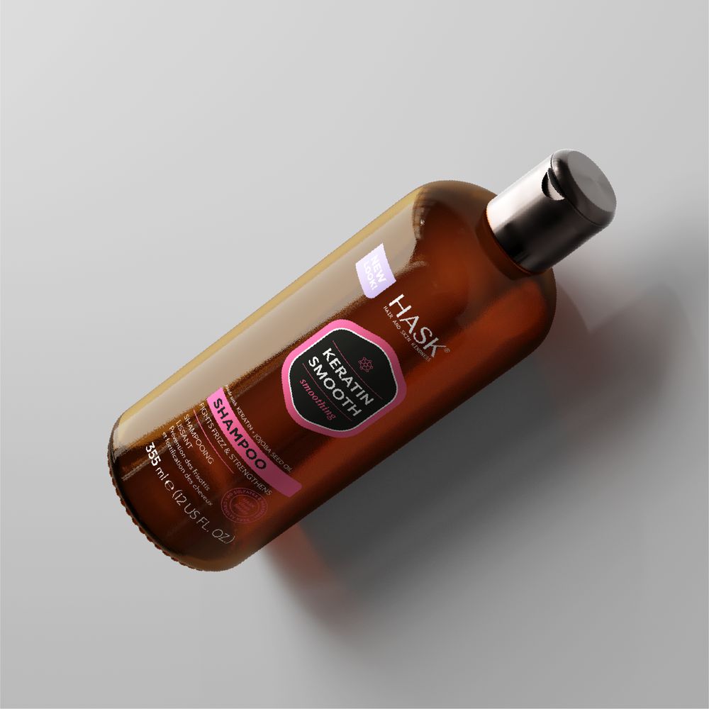 Shampoo HASK suavizante  keratina (355  gr) img #3