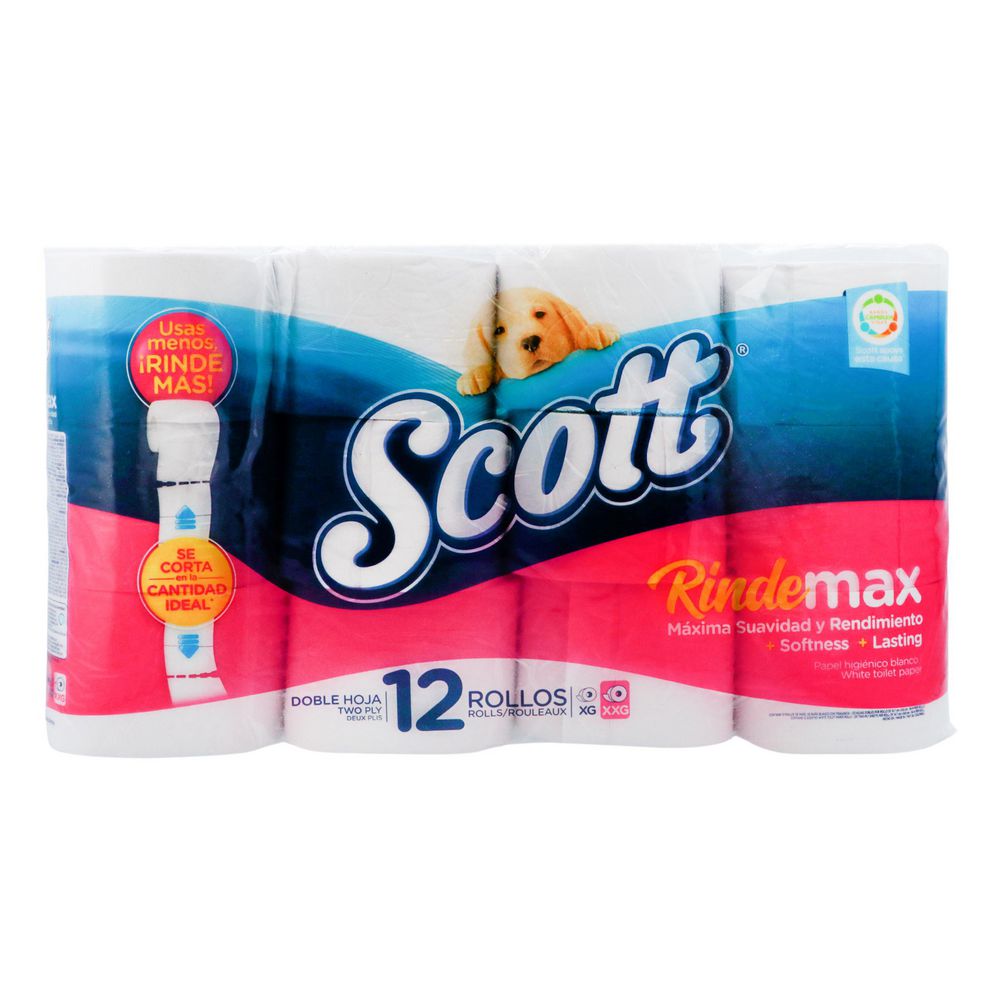 Papel higiénico SCOTT rindemax (12  und) img #1