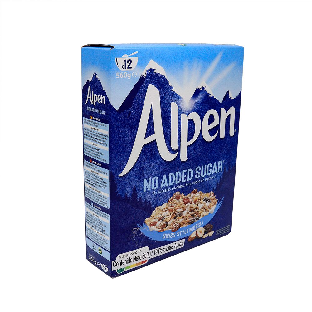 Cereal ALPEN estilo muesli sin azúcar (560  gr) img #2