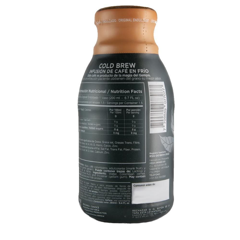 Café SAMSARA Endulzado (280  ml) img #2