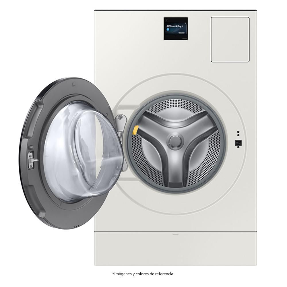 Lavadora secadora SAMSUNG Eléctrica 26 Kg Bespoke AI Laundry Combo WD26FB8690BECO Blanco img #2