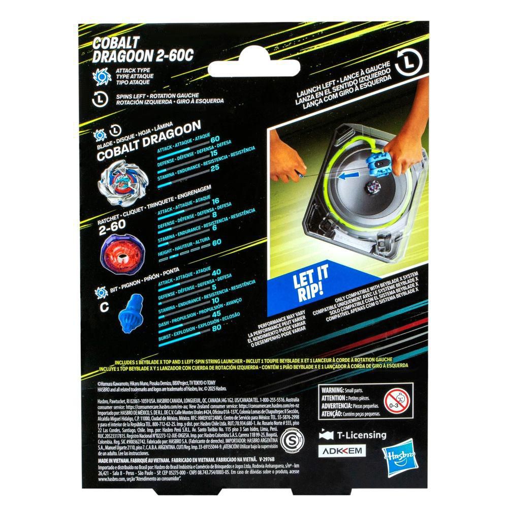 Trompo Set Premium Cobalt Dragoon 260C BEYBLADE img #4