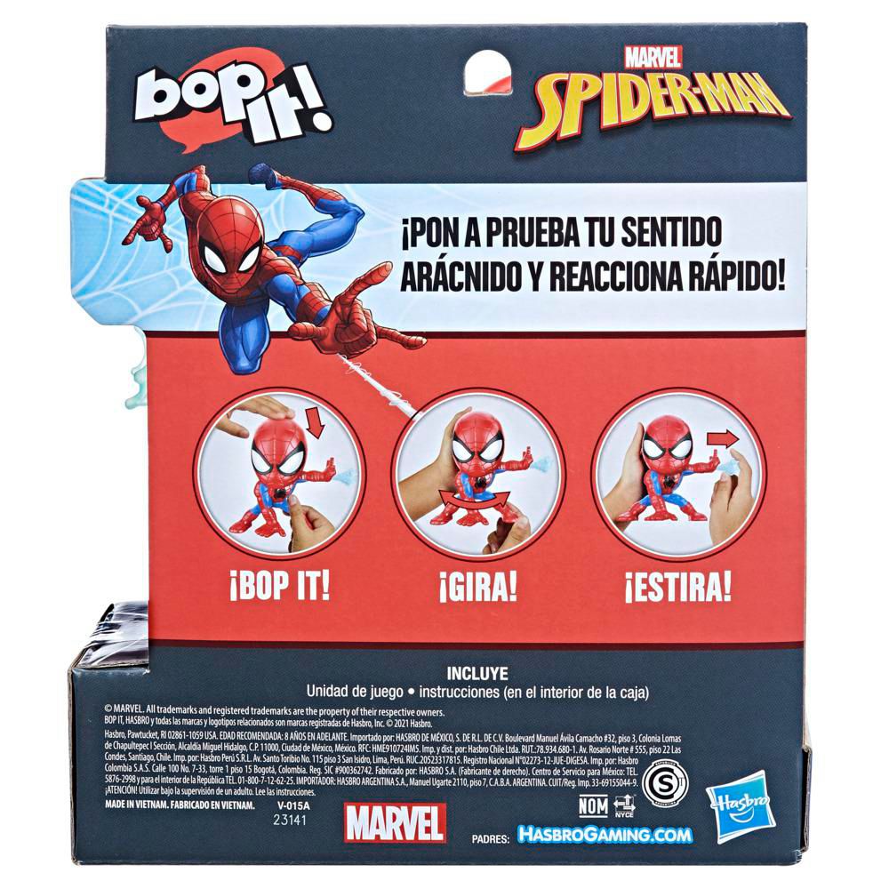 Juego De Mesa Bop It! Edición Marvel Hombre Araña HASBRO GAMING img #4