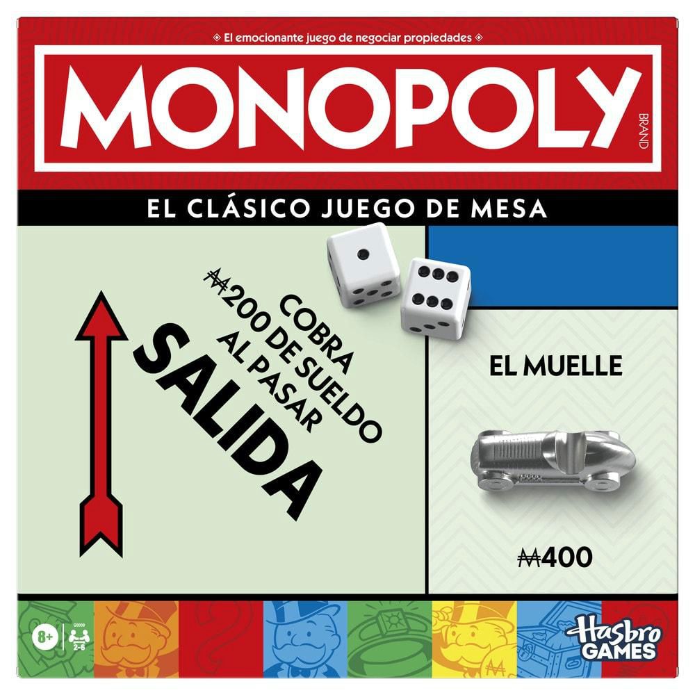 Juego de Mesa Clásico MONOPOLY img #1