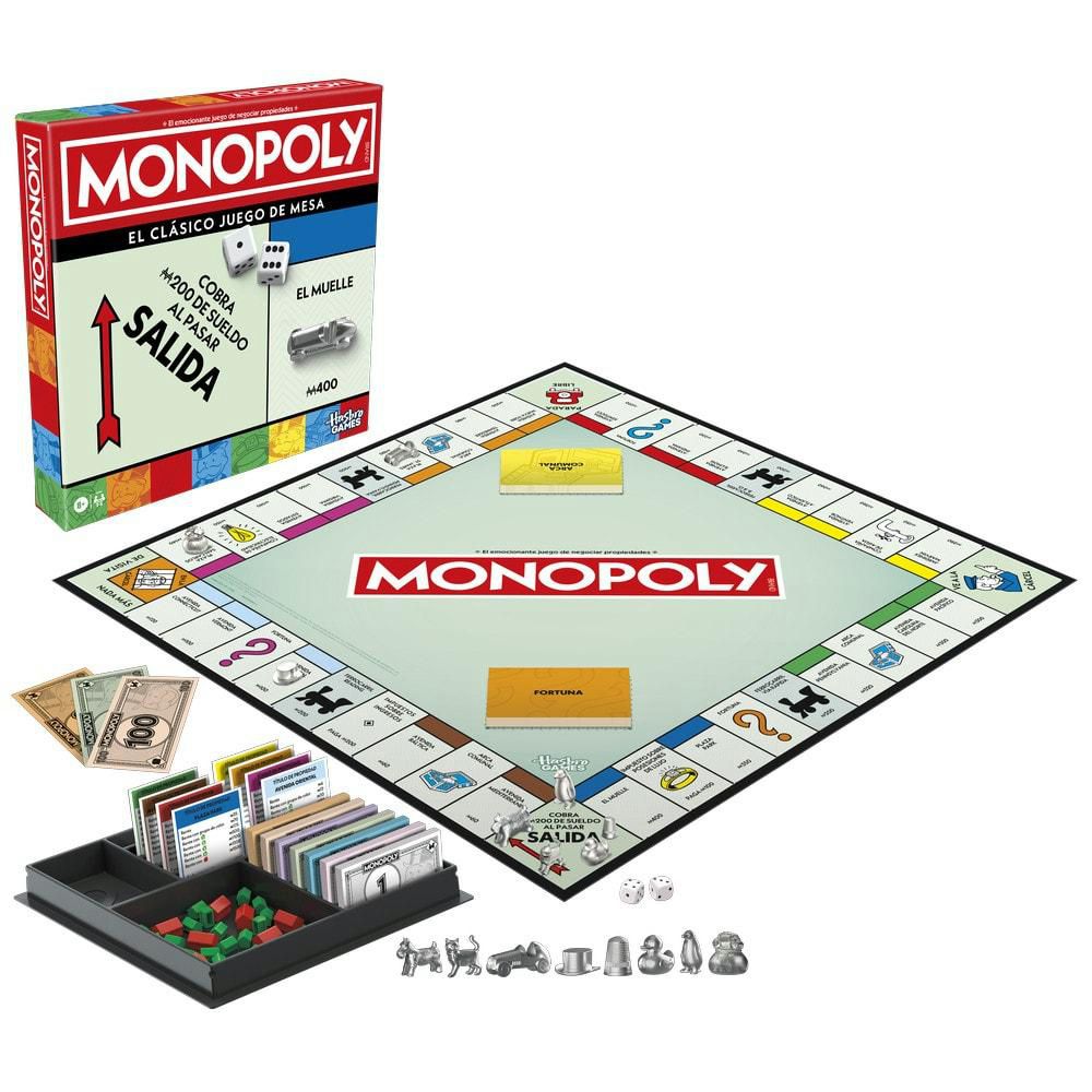 Juego de Mesa Clásico MONOPOLY img #3