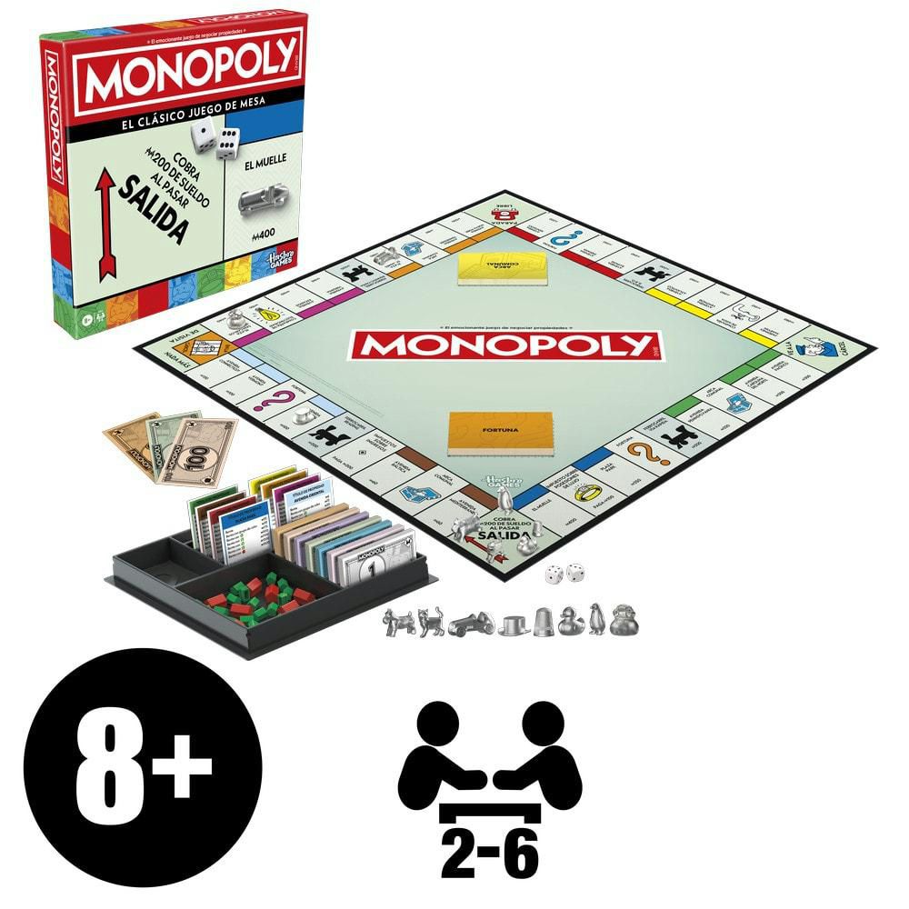 Juego de Mesa Clásico MONOPOLY img #7