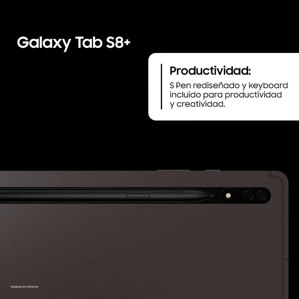 Tablet SAMSUNG GALAXY S8 Plus 12.4 pulgadas Wifi RAM 8 GB 128 GB Negra img #2
