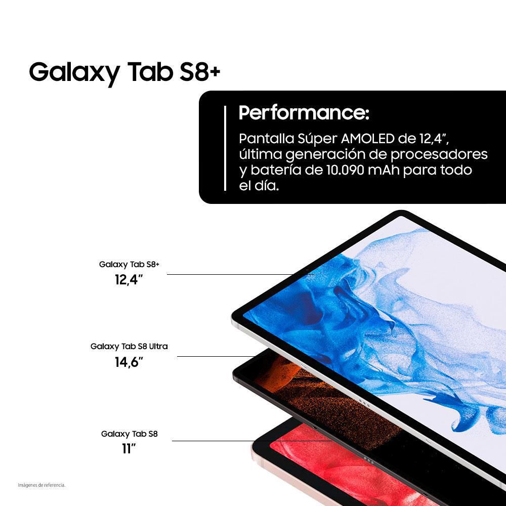 Tablet SAMSUNG GALAXY S8 Plus 12.4 pulgadas Wifi RAM 8 GB 128 GB Negra img #3
