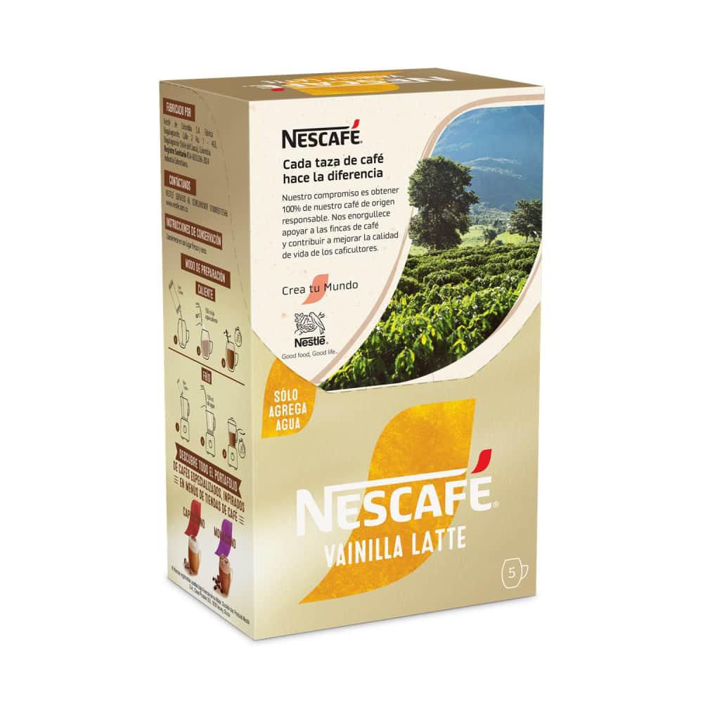 Café NESCAFE latte vainilla espumoso (90  gr) img #3