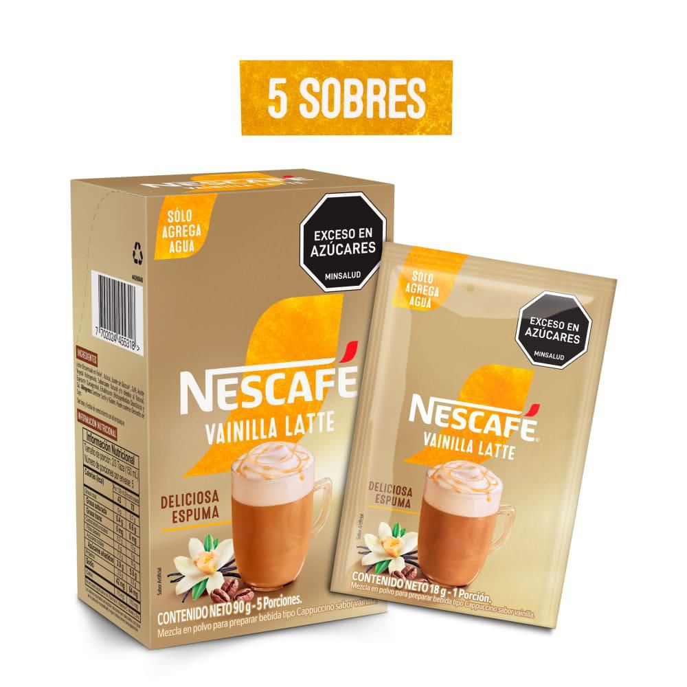 Café NESCAFE latte vainilla espumoso (90  gr) img #6
