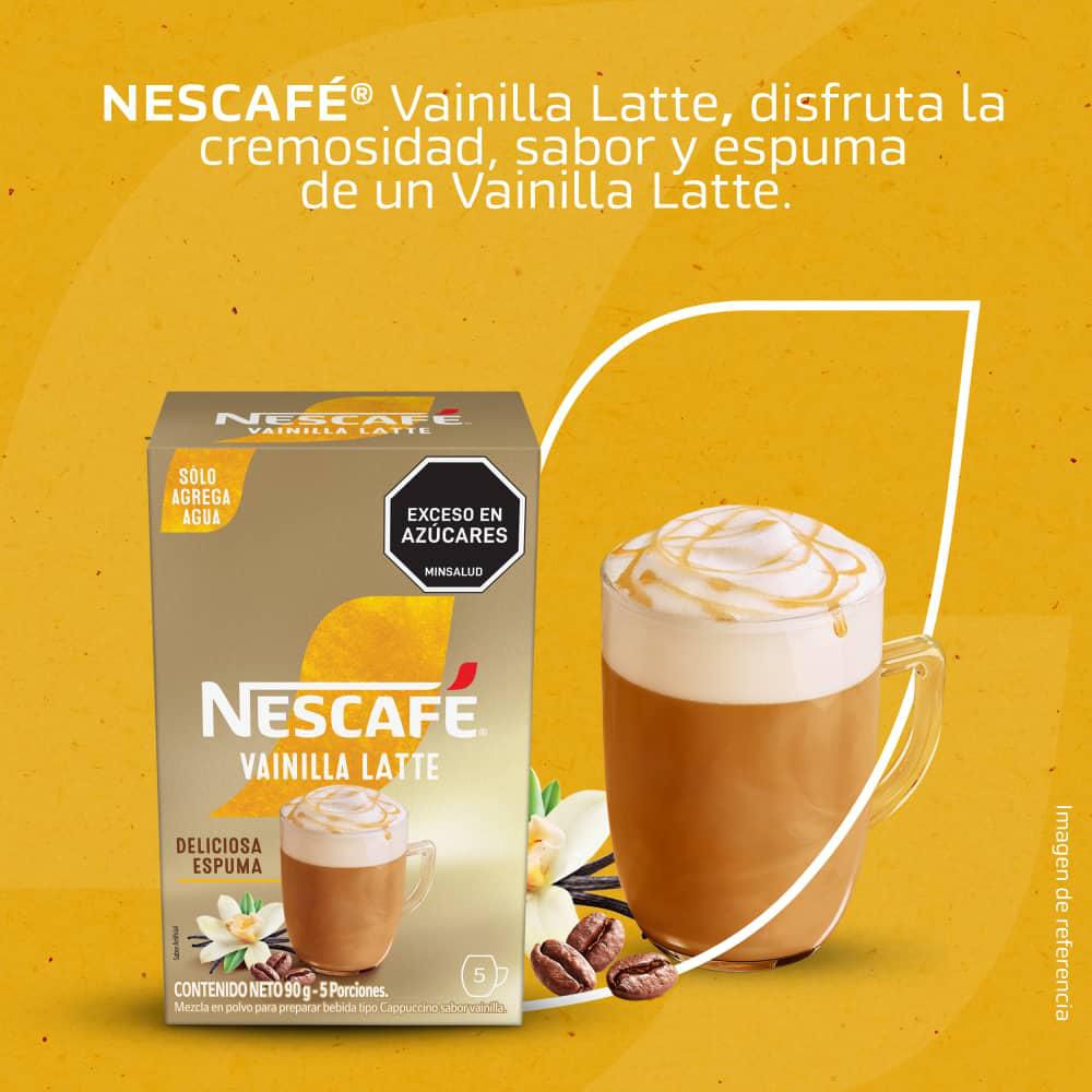 Café NESCAFE latte vainilla espumoso (90  gr) img #8