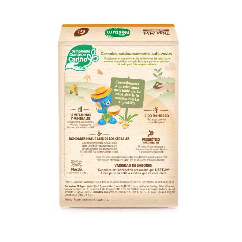 Cereal NESTUM trigo miel (200  gr) img #3