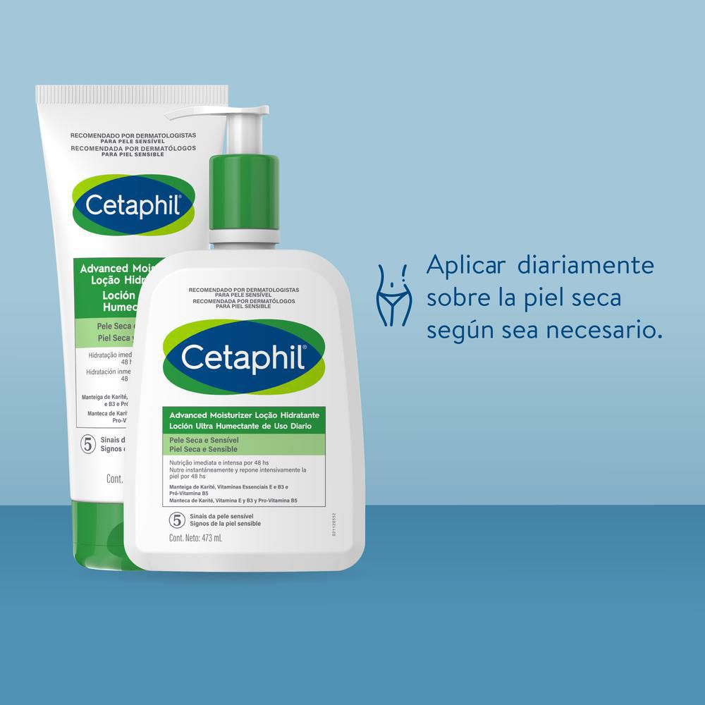 Loción humectante CETAPHIL humectante piel sensible (226  gr) img #6