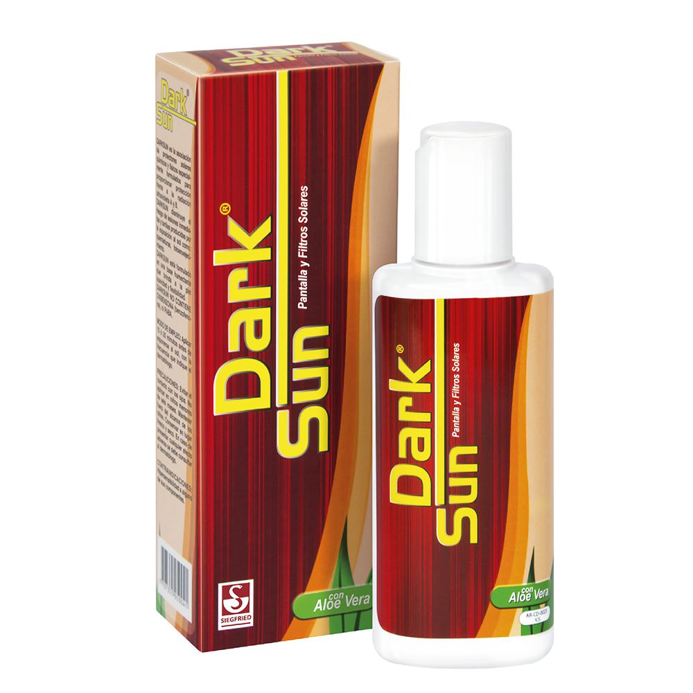 Protector solar DARK SUN con aloe vera (120  gr) img #1