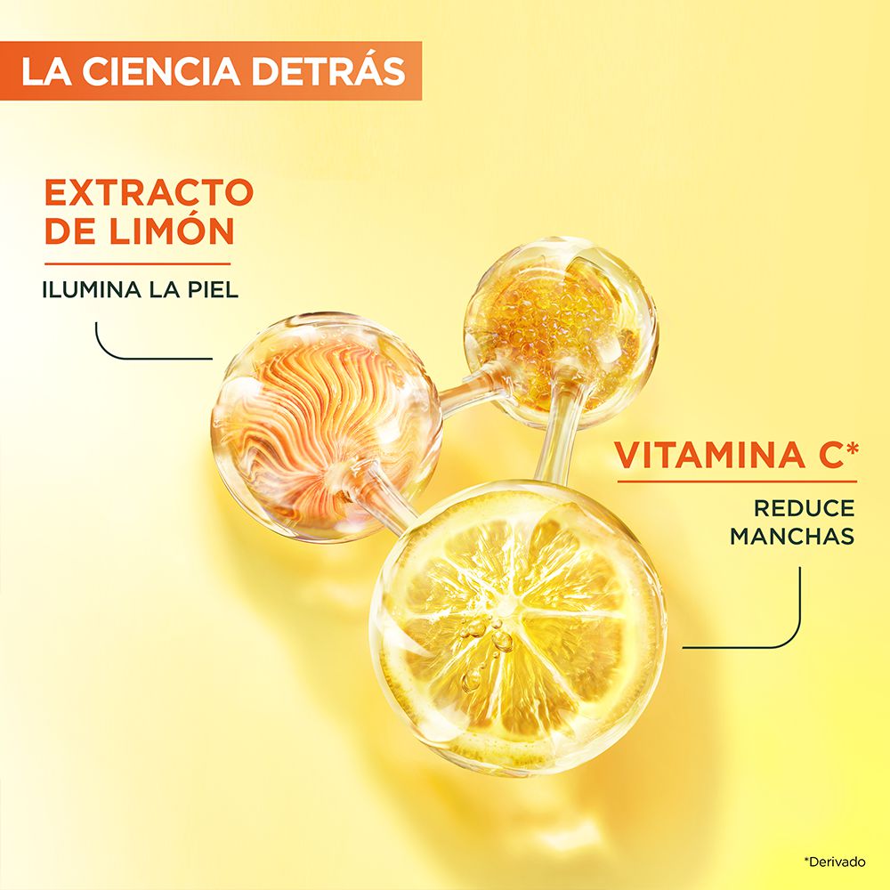 Gel limpiador GARNIER SKIN ACTIVE express aclara vitamina C (150  ml) img #5