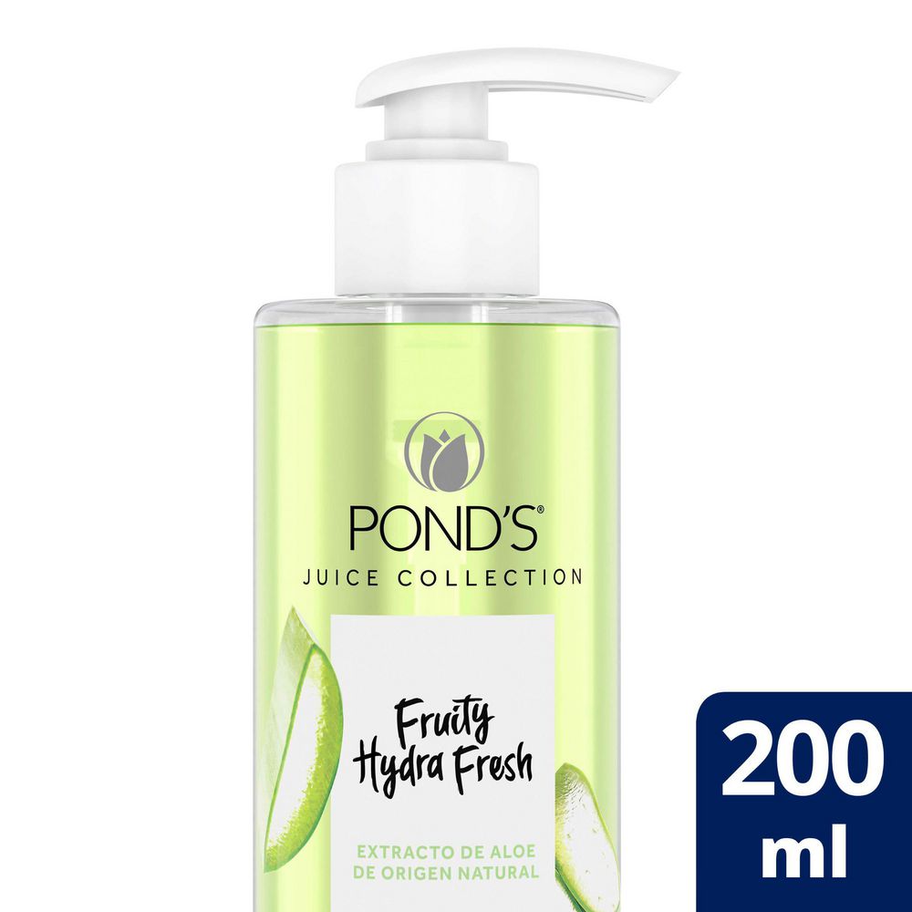 Limpiador facial PONDS fruity hydra fresh aloe (200  ml) img #1