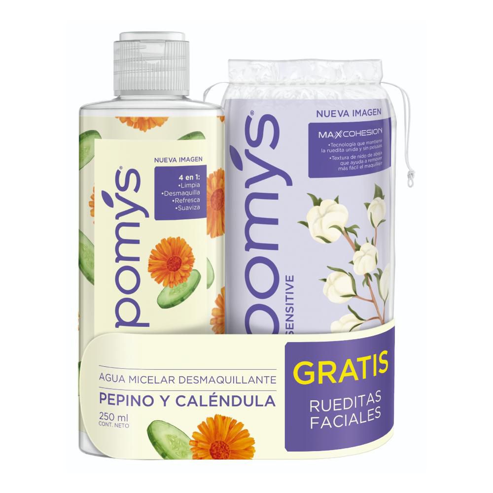 Agua micelar POMYS pepino y caléndula (250  ml) img #1