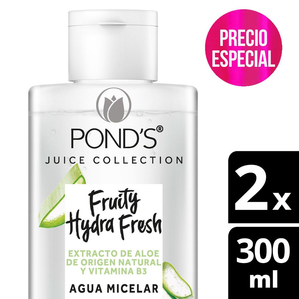 Agua micelar PONDS fruity hydra fresh (600  ml) img #1
