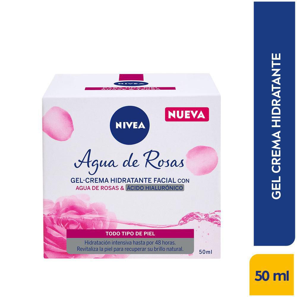 Crema facial NIVEA en gel con ácido hialurónico (50  ml) img #2