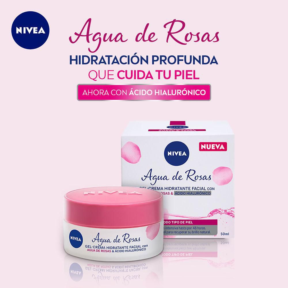 Crema facial NIVEA en gel con ácido hialurónico (50  ml) img #3