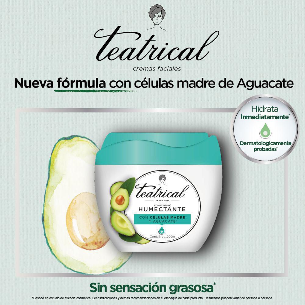 Crema facial TEATRICAL humectante (100  gr) img #3
