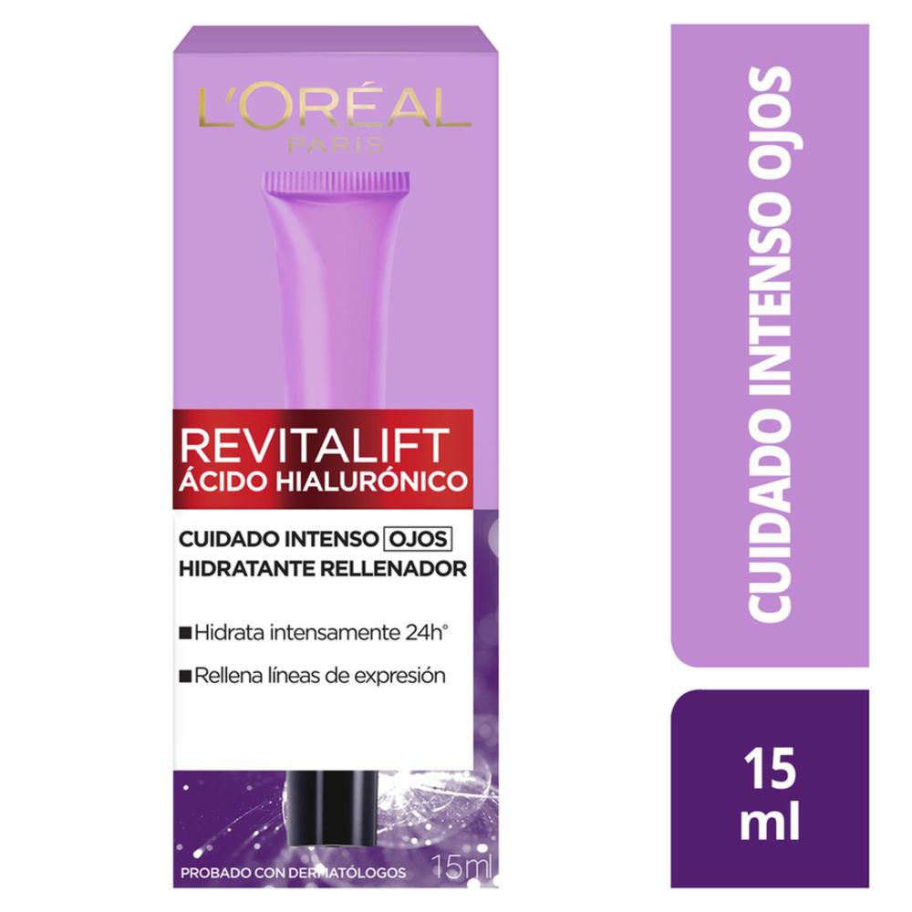 Contorno de ojos LOREAL PARIS con ácido hialurónico (15  gr) img #1