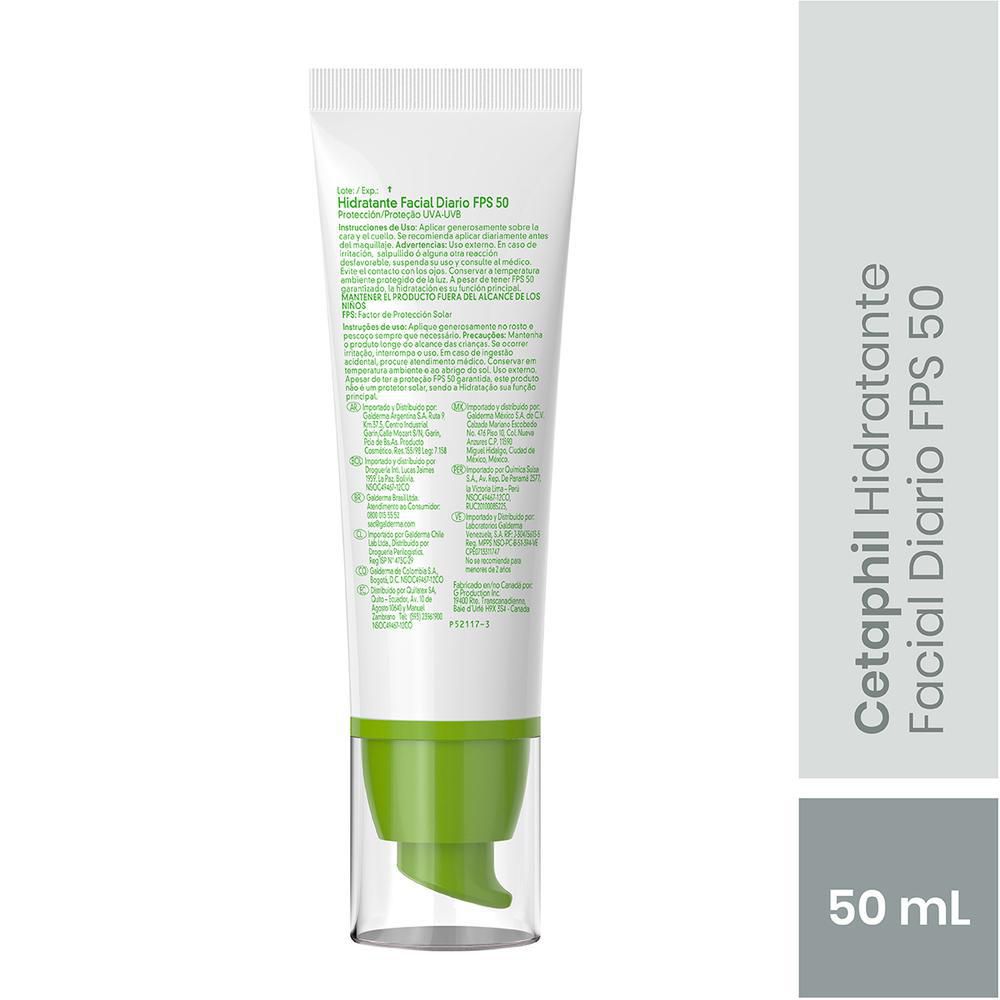 Hidratante facial CETAPHIL diario FPS 50 (50  ml) img #2