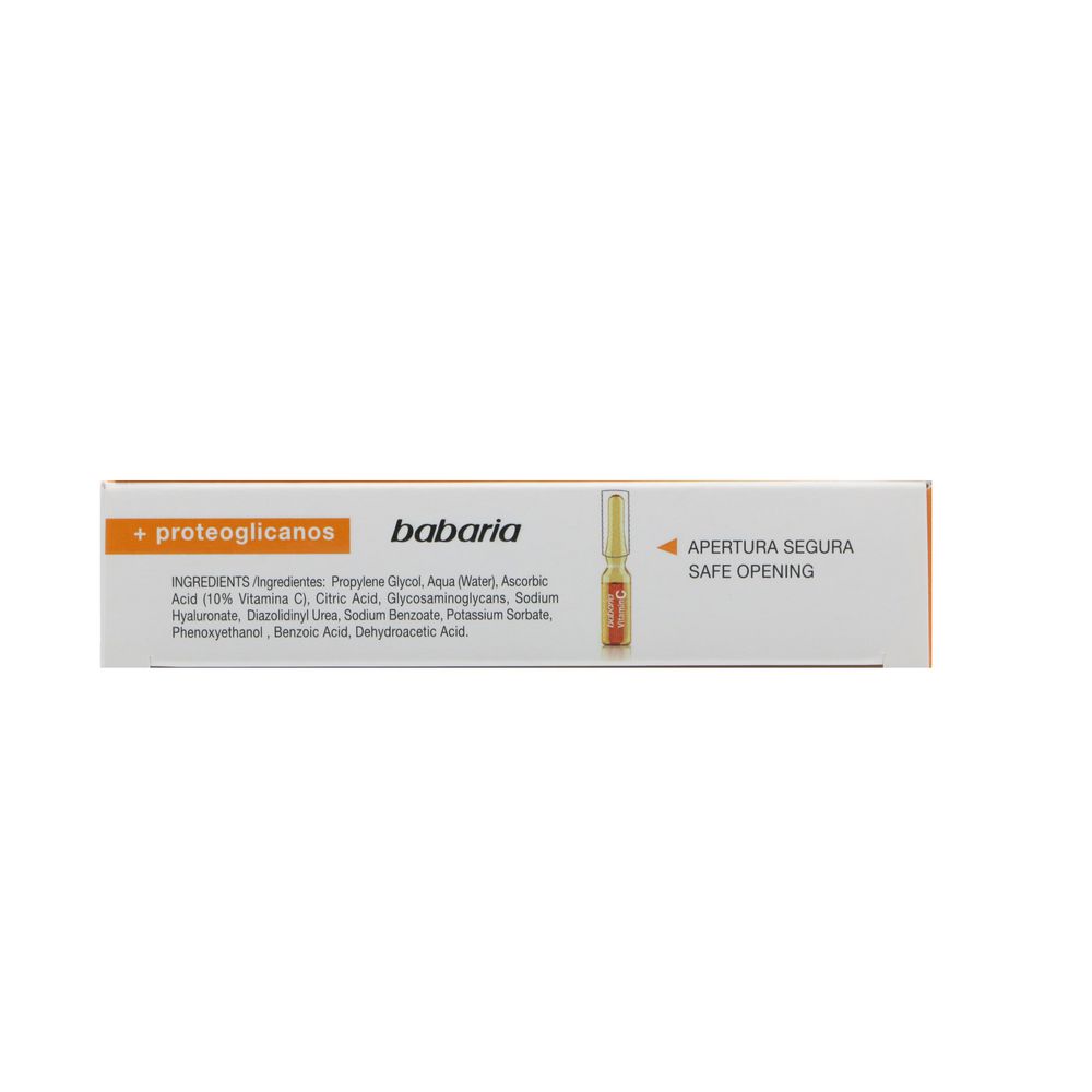 Ampollas antiox defense BABARIA 10% vitamina C pura (10  ml) img #3